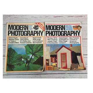 Photo of Lot of 6 Photography Magazines, Modern Photography, U.S Camera