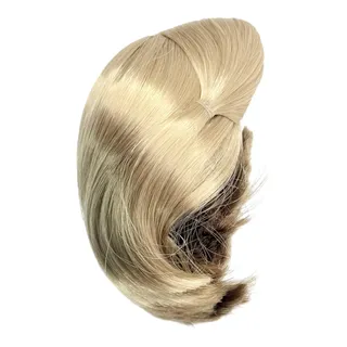 Photo of American Girl Kit Kittredge Doll Wig Blonde Bob Side Pull Short Hair w/ Net New