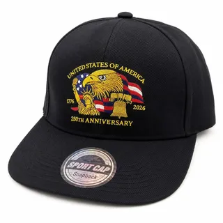 Photo of 250th Anniversary SNAPBACK Ball Cap - Black