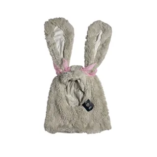 Photo of Hyde & EEK! Adult Bunny Snood Costume Hood Brown Pink NWT
