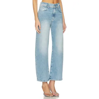 Photo of PAIGE Arellia Ankle Barrel Leg Jean Cosmic Embellished 29 NWT Effortless Chic