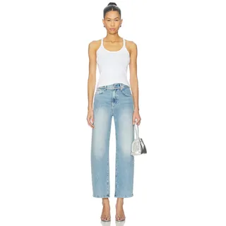 Photo of PAIGE Arellia Ankle Barrel Leg Jean Cosmic Embellished 29 NWT Effortless Chic