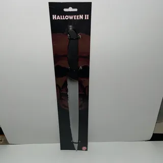 Photo of TRICK OR TREAT MICHAEL MYERS HALLOWEEN II ELROD KNIFE HORROR COSTUME PROP NEW