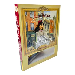 Photo of American Girl Samantha Book Art Studio Activity Drawing Pencils Hirsch Hunt 2008