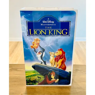 Photo of Disney The Lion King Classic VHS Tape Boxed Plush Throw Blanket – New & Sealed