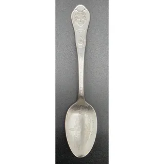 Photo of 1933 Chicago Worlds Fair Souvenir Silver Spoon Wm A Rogers Science Court Travel