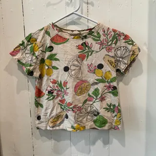 Photo of Bombay C Paisley Floral Shirt Girls’ XXS