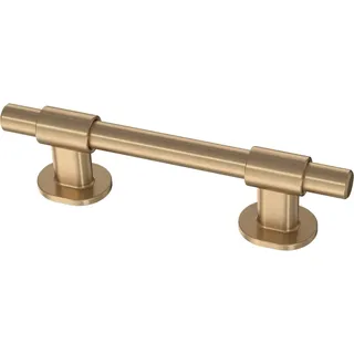Photo of Franklin Brass 3 Pack Champagne Bronze Gold Cabinet Handles Adjustable Drawer