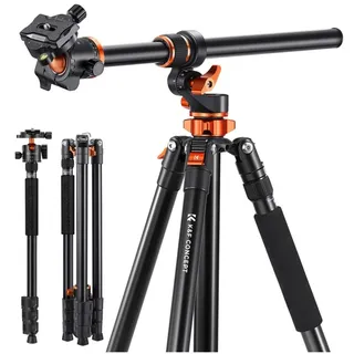 Photo of K&F Concept 90" Camera Tripod T254A7 BH-28L Overhead Monopod 22lb Load