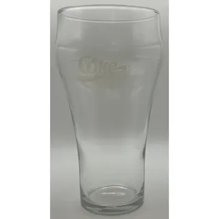 Photo of ENJOY COKE 6 inches tall 16 ounces Coca Cola Logo Vintage