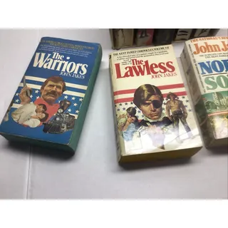 Photo of John Jakes Kent Family Chronicles 8 Vol Set North and South Paperbacks Slipcase
