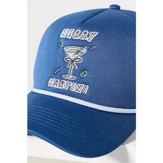 Photo of NWT Nephthys Foster x Anthropologie Festive Baseball Cap Merry Martini