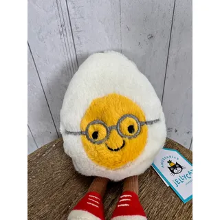 Photo of Jellycat Boiled Egg Geek FAST SHIP NEW Authentic Jellycat Egg NEW! FAST SHIP