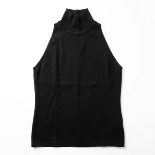 Photo of White House Black Market Sleeveless Sweater Large Black