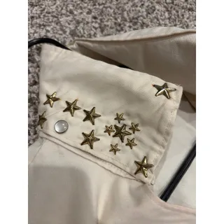 Photo of Vintage 70s Custom Elvis Jumpsuit stage Costume Scovill Zipper Star Studded Bell