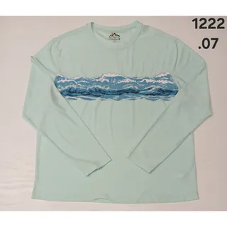 Photo of Mountain & Isles (XL) Teal Long Sleeve Dri Fit Pullover Shirt