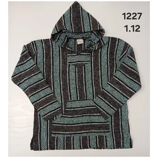 Photo of Franks Textile (2XL) Multicolor Mexican Baja Pullover Hoodie