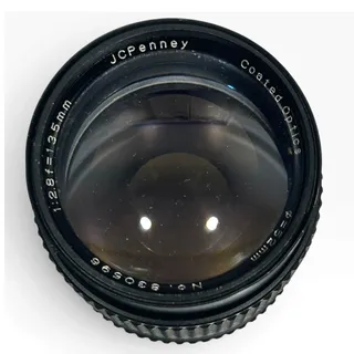 Photo of JCPenney 135mm f2.8 Coated Optics Telephoto Lens Minolta MD Mount 52mm Filter
