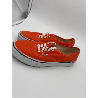 Photo of Vans Orange Lace Up Sneakers Size 9