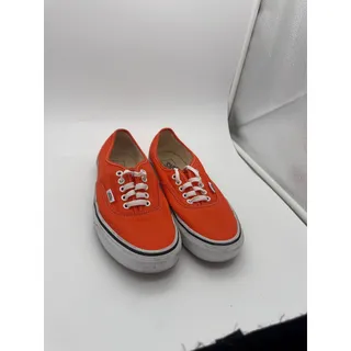 Photo of Vans Orange Lace Up Sneakers Size 9