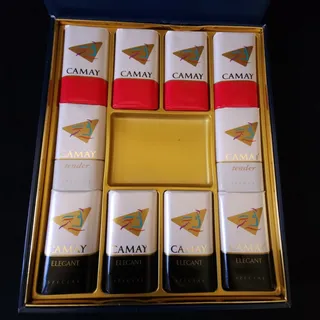 Photo of Vintage Camay Bar Soaps Special Edition Gift Box Stylish Elegant Tender Scented