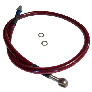 Photo of Fastline Brake Line 34 1/2" Stainless Steel Braided Yamaha Motorcycle NOS!!!