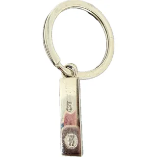 Photo of Weight Watchers 5% Keychain Charm Blue Enamel Silver Milestone Award WW