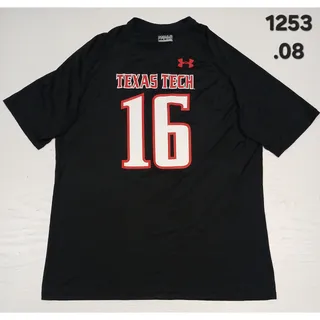 Photo of Under Armour (2XL) Black Loose #16 Kingsbury Football Jersey