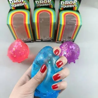 Photo of Dreamy Dew Drop Squishy Slow Rise Maltose Stress Relief Fidget Toy
