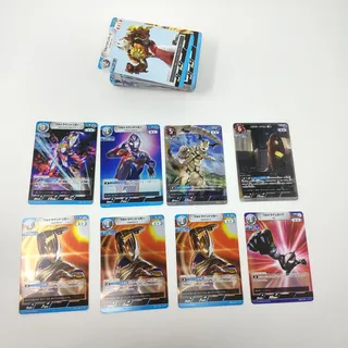 Photo of Ultraman Card Game Lot – 92 Japanese Cards w/ Shiny RRR Hits (FC02)