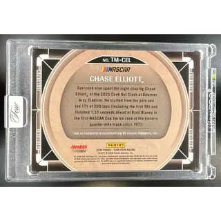 Photo of 2026 Panini Turn Four Racing Chase Elliott #TM-CEL Timeless Moments /25 Auto