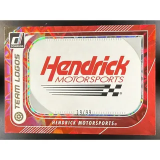 Photo of 2026 Panini Donruss NASCAR Hendrick Motorsports #1 Team Logos Red Xplosion /99