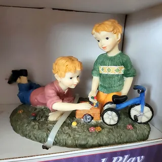 Photo of VTG Child's Play Collection "After School Play" Limited Edition Figurine In Box