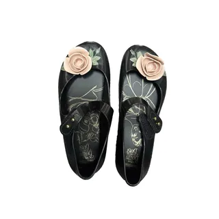 Photo of Melissa Mini Beauty & the Beast Brand New sz 12 US black shoes