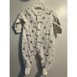 Photo of Carter’s 3M Baby Christmas Footed Sleeper Santa Reindeer Holiday Pajamas