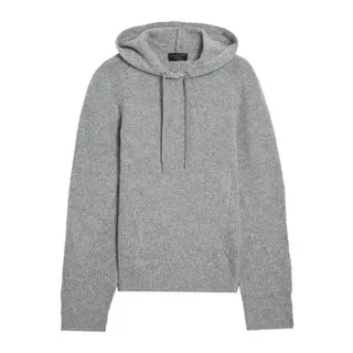 Photo of Rag & Bone Pierce Cashmere Hoodie Light Grey 