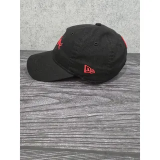 Photo of MLS New York Red Bulls Men’s New Era Black Hat Cap 9TWENTY Soccer Smiley Face