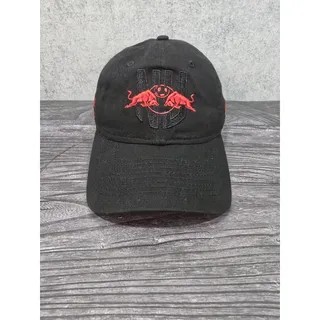 Photo of MLS New York Red Bulls Men’s New Era Black Hat Cap 9TWENTY Soccer Smiley Face