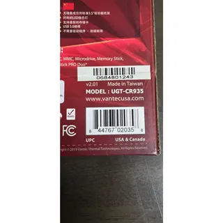 Photo of Vantec UGT-CR935 USB 3.0 Multi Memory Internal Card Reader 3.5 Bay