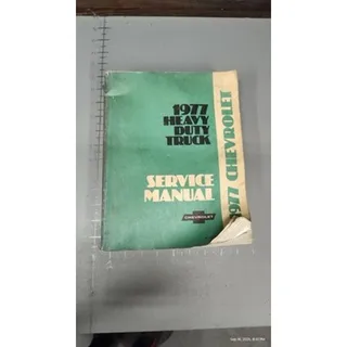 Photo of 1977 Chevrolet Heavy Duty Truck Service Manual ST-332-77 Series 70-9502 GM OEM