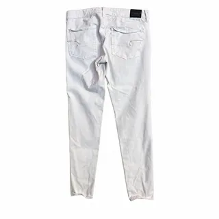 Photo of American Eagle White Stretch Skinny Jeans Womens 8 Regular