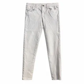 Photo of American Eagle White Stretch Skinny Jeans Womens 8 Regular