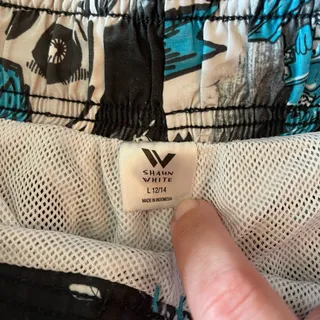 Photo of Shaun White Board Shorts Size Large 12/14