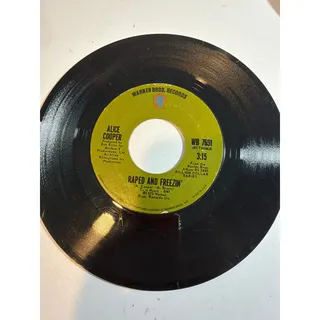 Photo of Alice Cooper 45 rpm...No More Mr. Nice Guy / gRaped and Freezin'