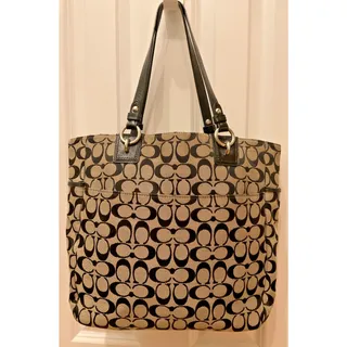 Photo of 🌸 Coach Gallery Tote Bag F19388 Signature NS Zipper 🌸