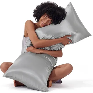 Photo of Bedsure Satin Pillow Case