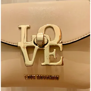 Photo of 🤍 Love Moschino Cream Turn-Lock Logo Crossbody Bag 🤍