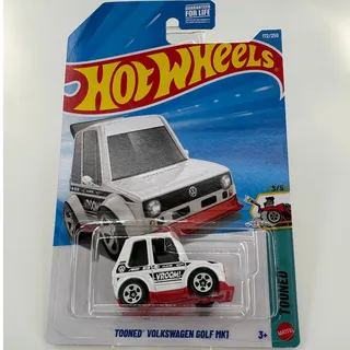 Photo of Hot Wheels TOONED Volkswagen Golf MK1