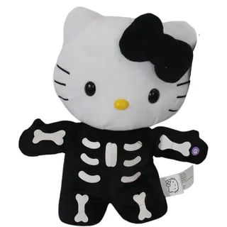 Photo of NWT Hello Kitty Side Stepper Dancing Skeleton Sanrio Halloween 13" Plush 