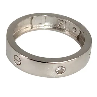 Photo of 925 Sterling Silver Screw Motif Band Ring size 6.25